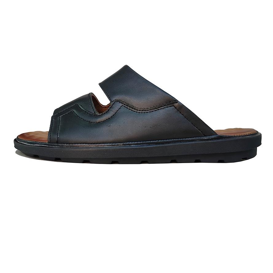 Dép Nam Quai Ngang HÀ NAM Da Bò Thật Cao Cấp DNA2186