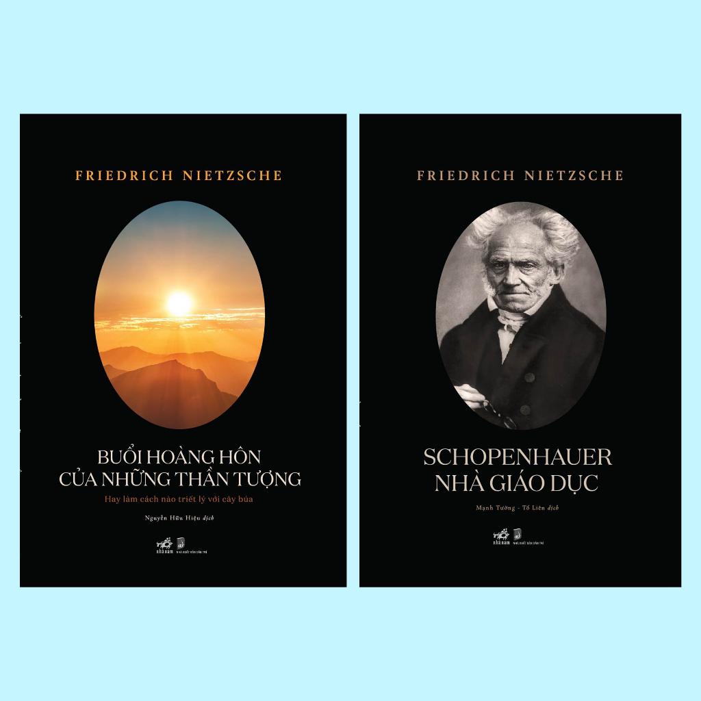 Sách Nhã Nam - Combo Buổi Hoàng Hôn Của Những Thần Tượng + Schopenhauer Nhà Giáo Dục