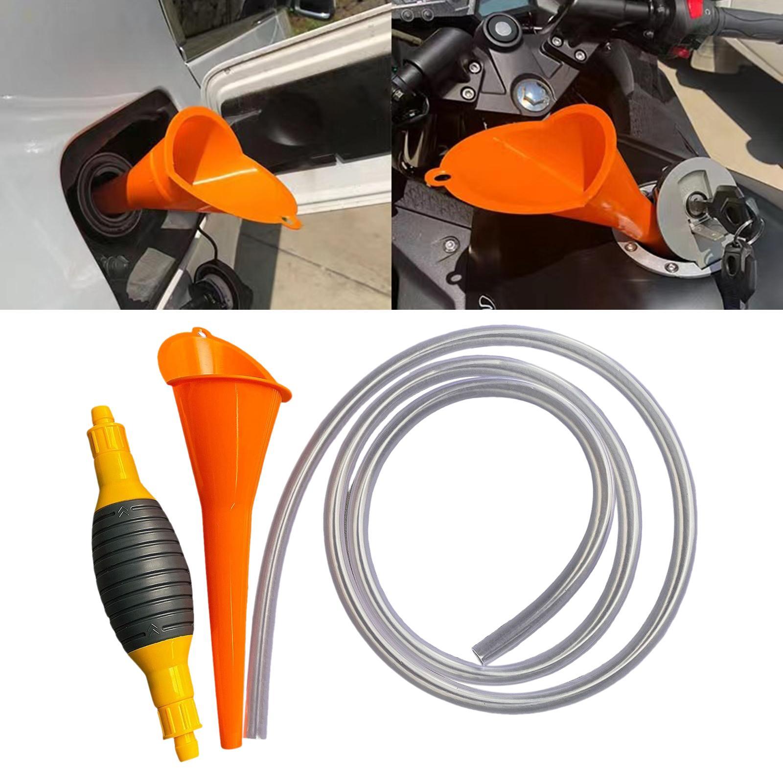Manual Car Fuel Transfer Pump with Syphon Hose for Liquid Water Petrol