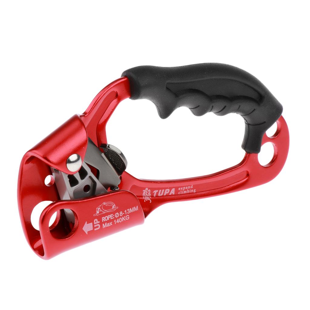 Outdoor Sports Rock Climbing Hand Ascender Device Riser Red Right Hand