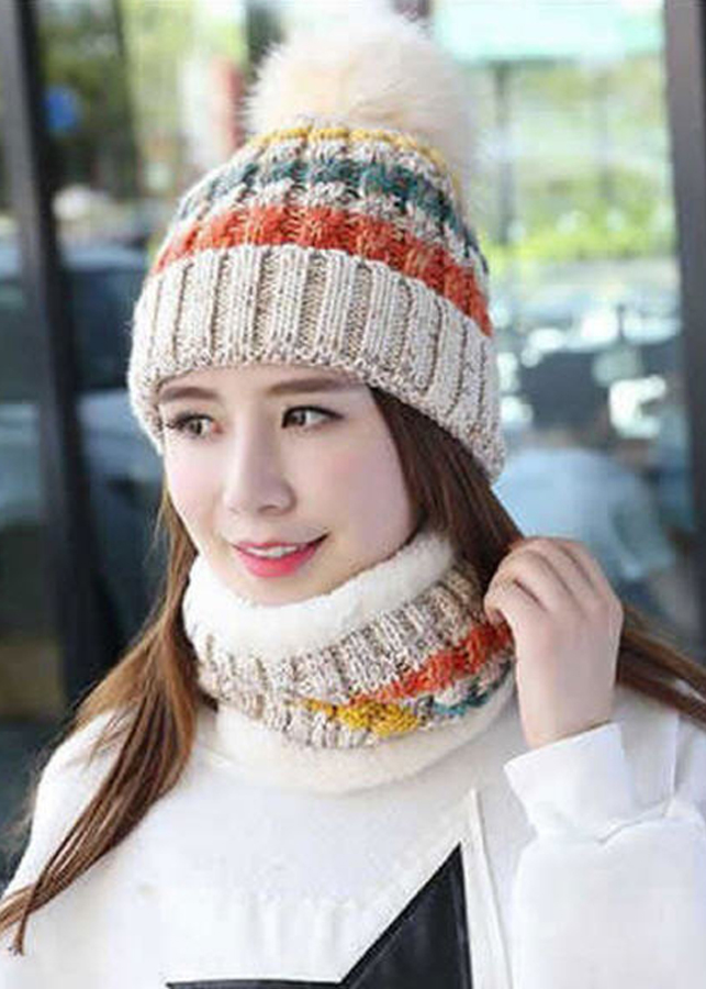 Mũ len và khăn choàng cổ VN02