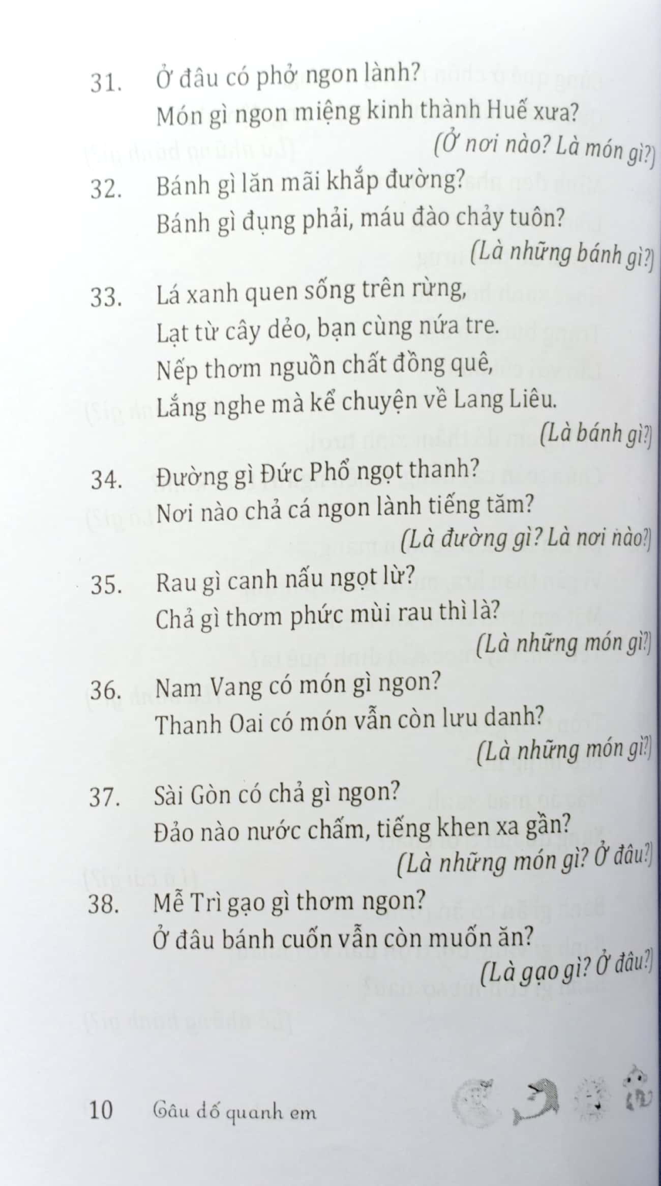 Câu Đố Quanh Em