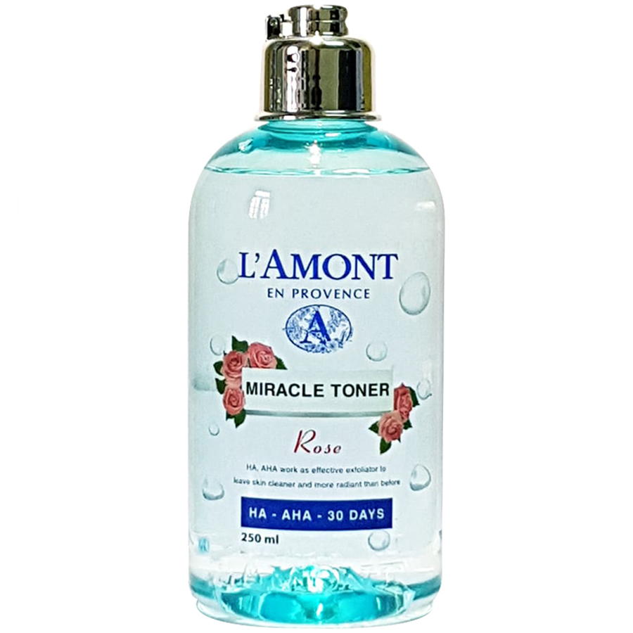 Nước Hoa Hồng Miracal Toner HA-AHA 30 DAYS Lamont En Provence (250ml)