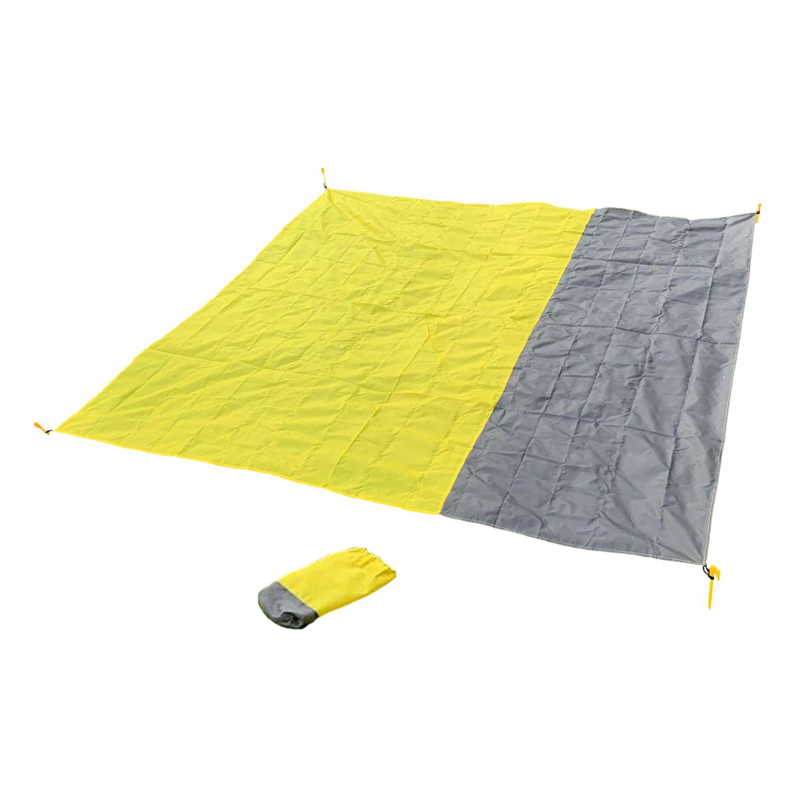 Picnic Blanket Beach Mat Portable Foldable with Storage Bag Outdoor Mat Accessories Camping Mat for Hiking Playground