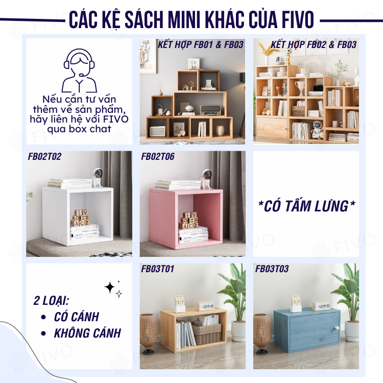 Kệ Sách Tổ Ong Vân Gỗ FIVO FB01, Có Tấm Lưng Dày Dặn, Đa Năng Dùng Để Làm Giá Sách, Kệ Giày, Kệ Tivi, Tủ Đầu Giường - Hàng Chính Hãng