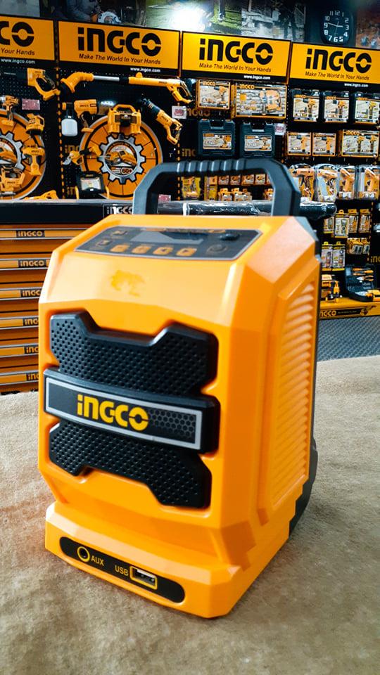 RADIO CÔNG TRƯỜNG DÙNG PIN 20V INGCO CJRLI2001 - HÀNG CHÍNH HÃNG
