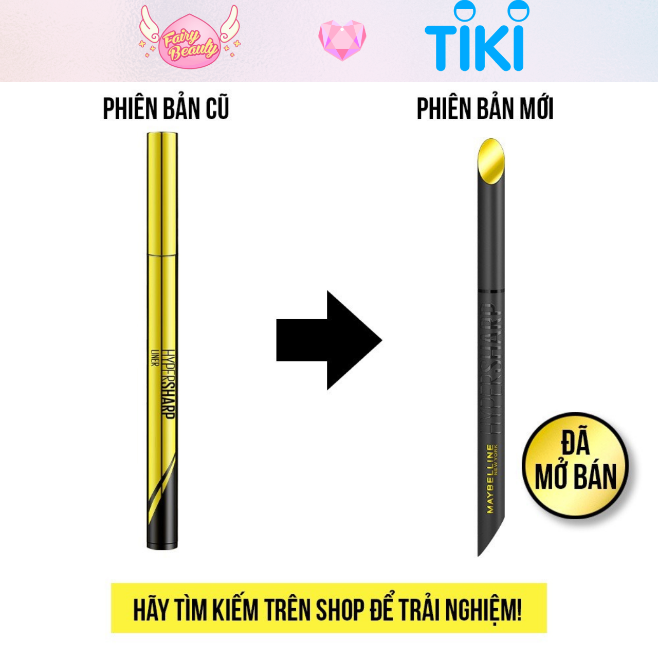 [MAYBELLINE NEW YORK] Bút Kẻ Mắt Nước Siêu Sắc Mảnh, Không Lem Trôi Hyper Sharp Liner Extreme 0.4g