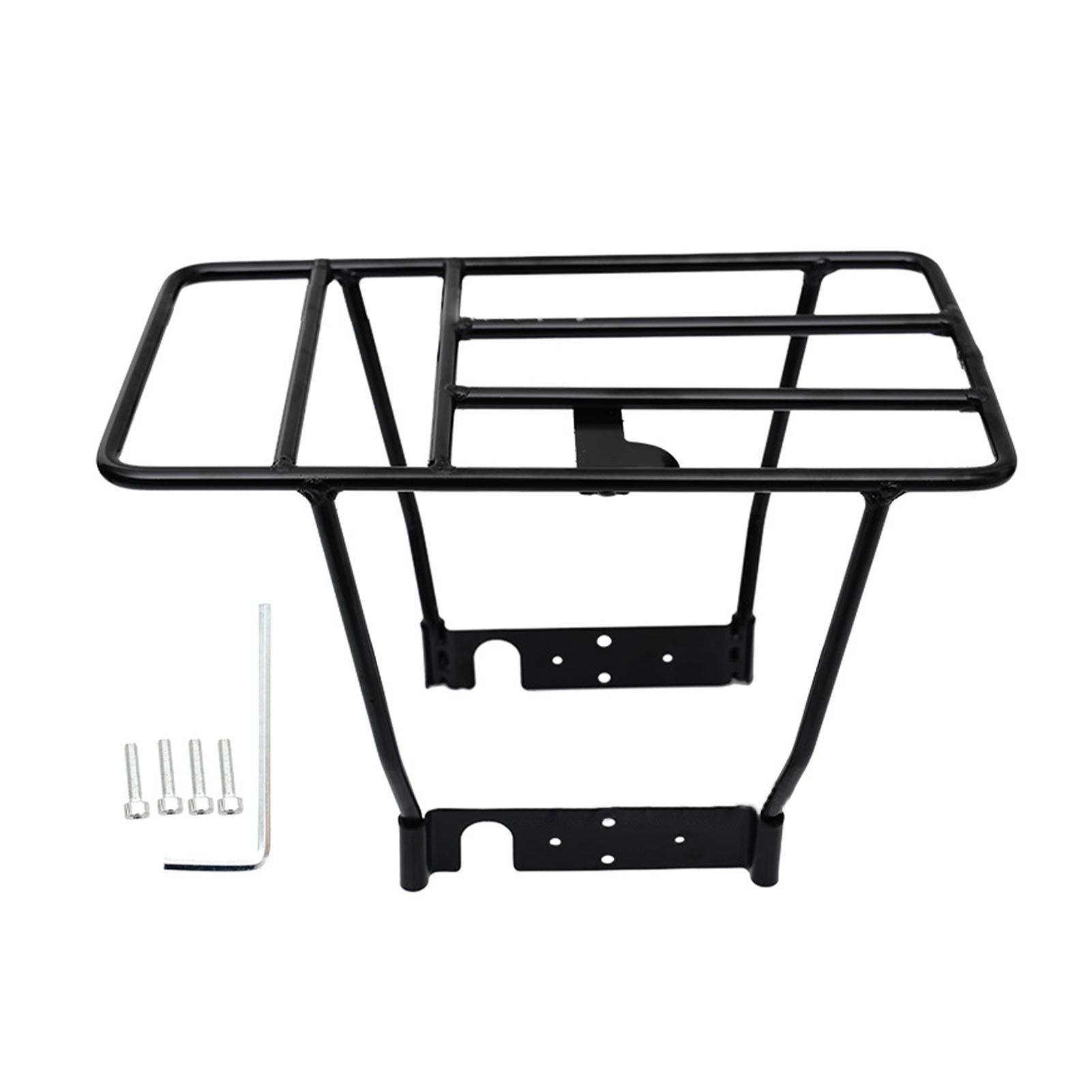 Carrier DIY HÀNH ĐỘNG HÀNH ĐỘNG HÀNH ĐỘNG Dễ dàng cài đặt lưu trữ với ốc vít Phụ kiện xe tay ga phía sau cho Xiaomi M365 1S Pro Color: Black