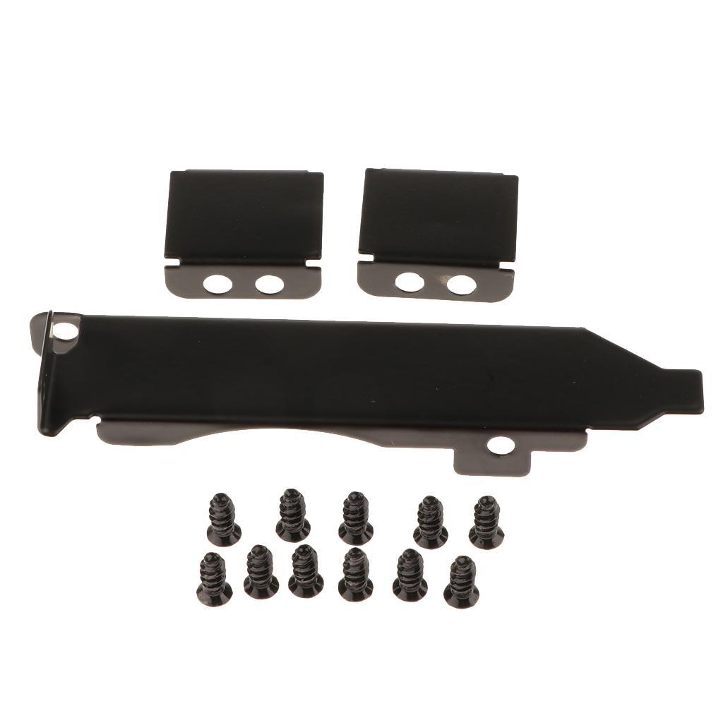 Slot Bracket Dual Rack Mount Kit for VGA Video Card Cooling Fan