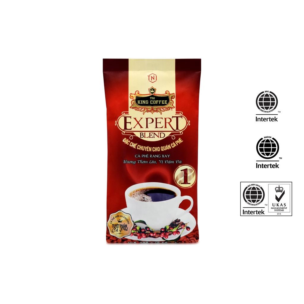 Combo 5 Túi Cà Phê Rang Xay Expert Blend 1 KING COFFEE - Túi 100g