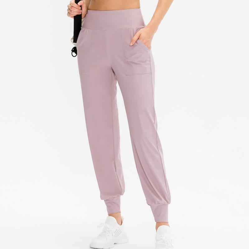 Lưng Cao, Dài Thấm Hút Mồ Hôi Cho Đường Chạy Quần Tập Luyện Thon Gọn Quần Jogger Quần Tập Yoga Quần Âu