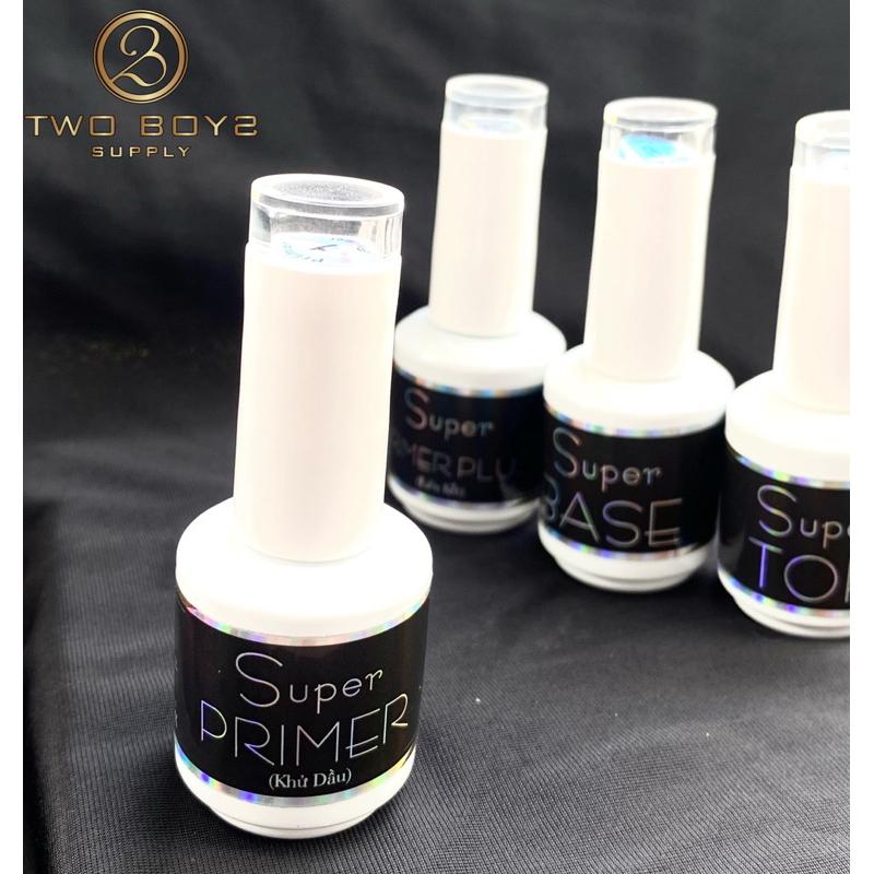 BỘ tứ twoboys s1-khử dầu,s2-lk bột,s3-base,s4-top bóng combo 4chai