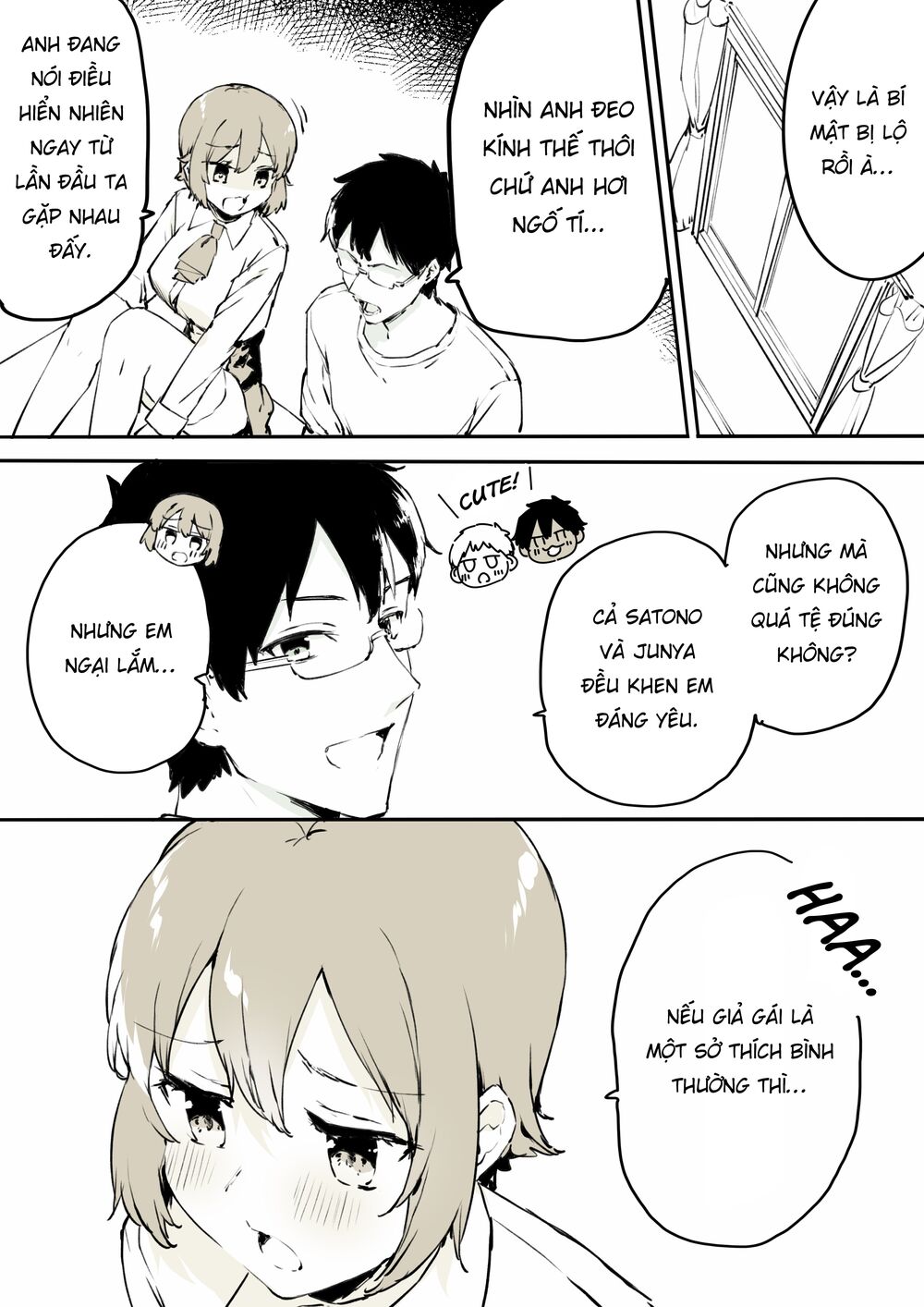 mình không thể ngừng crossdress được... chapter 23 3