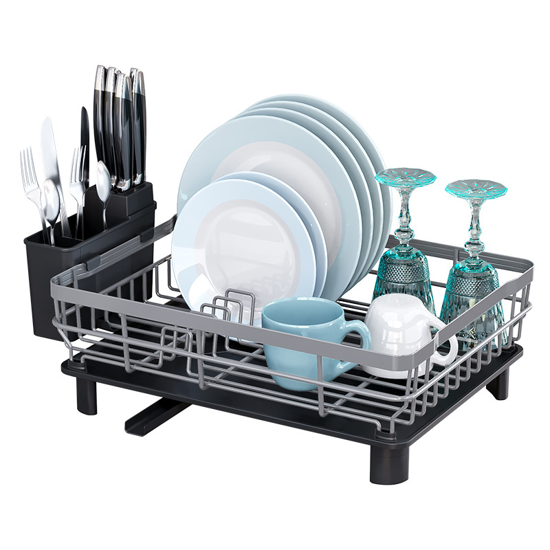 Kệ Úp Ráo Nước Chén Dĩa, Dụng Cụ Ăn Uống MOUKABAL Kitchen Shelf