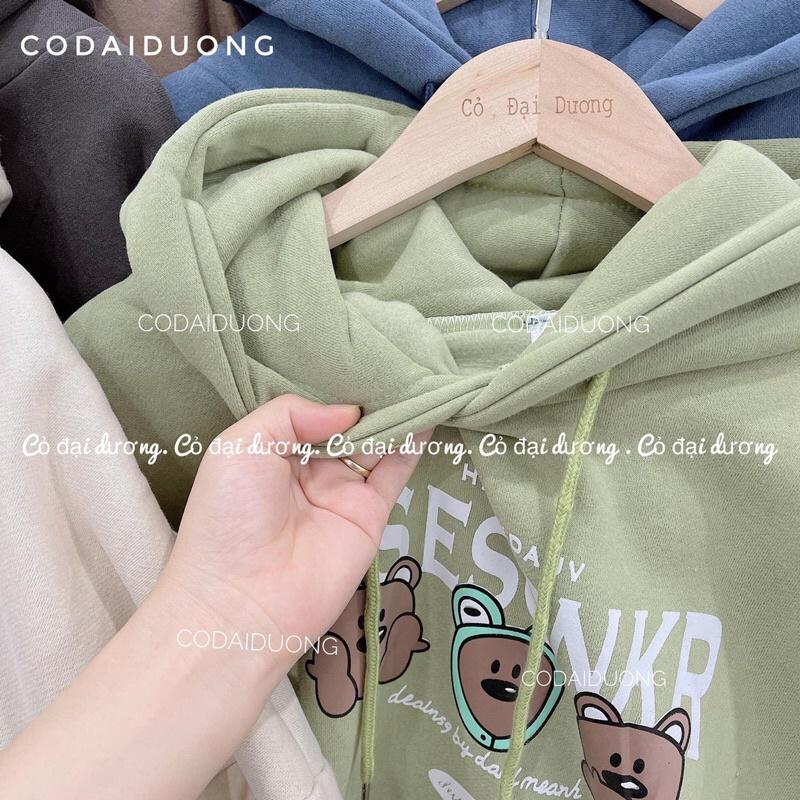 Áo nỉ hoodie 3 chú chó