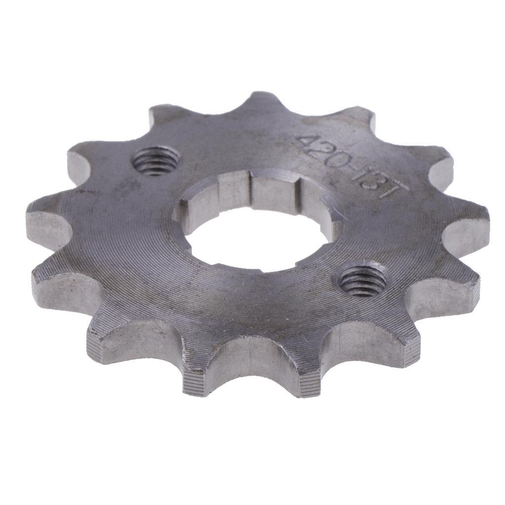 13 Teeth 420 Front Sprocket Sprocket for 110cc 125cc 140cc Pro Bike