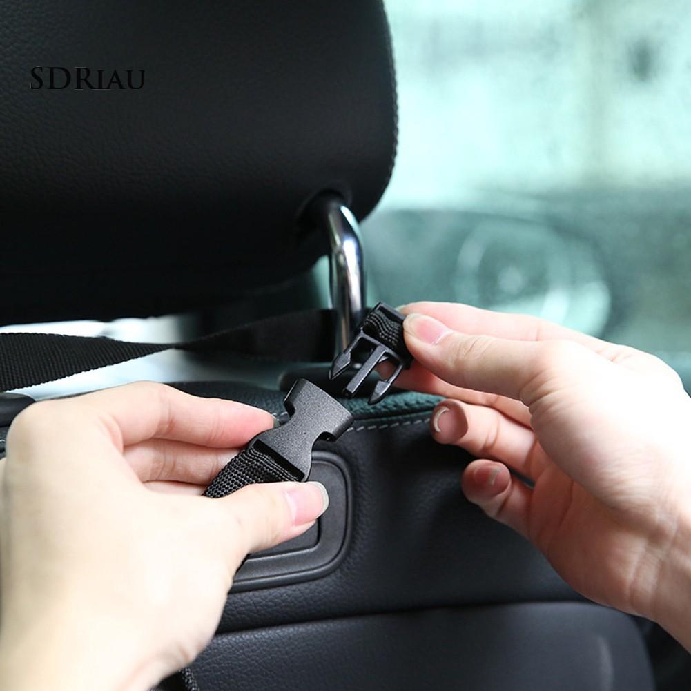 Túi rác bằng vải treo ghế trước dành cho xe hơi