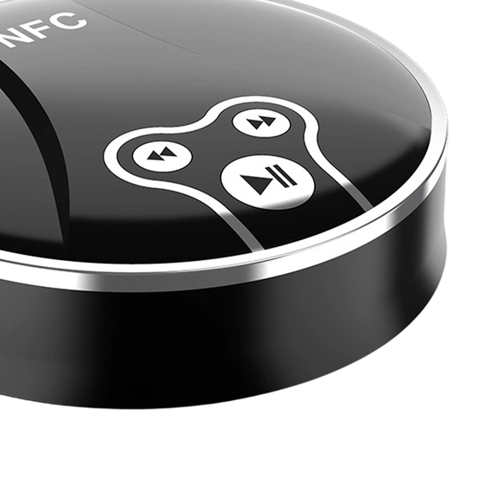 Portable Transmitter Receiver Bluetooth 5.0 NFC to 2 RCA Audio Adapter