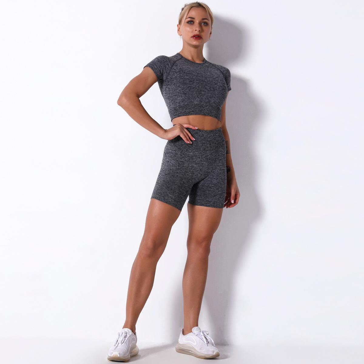 Đầm Nữ Tập Yoga Cao Cấp Quần Tập Yoga Chạy Áo Ngực Thể Thao Áo Thun Tập Luyện Quần Set Đồ Thể Thao Jogger Trang Phục 122368WZA