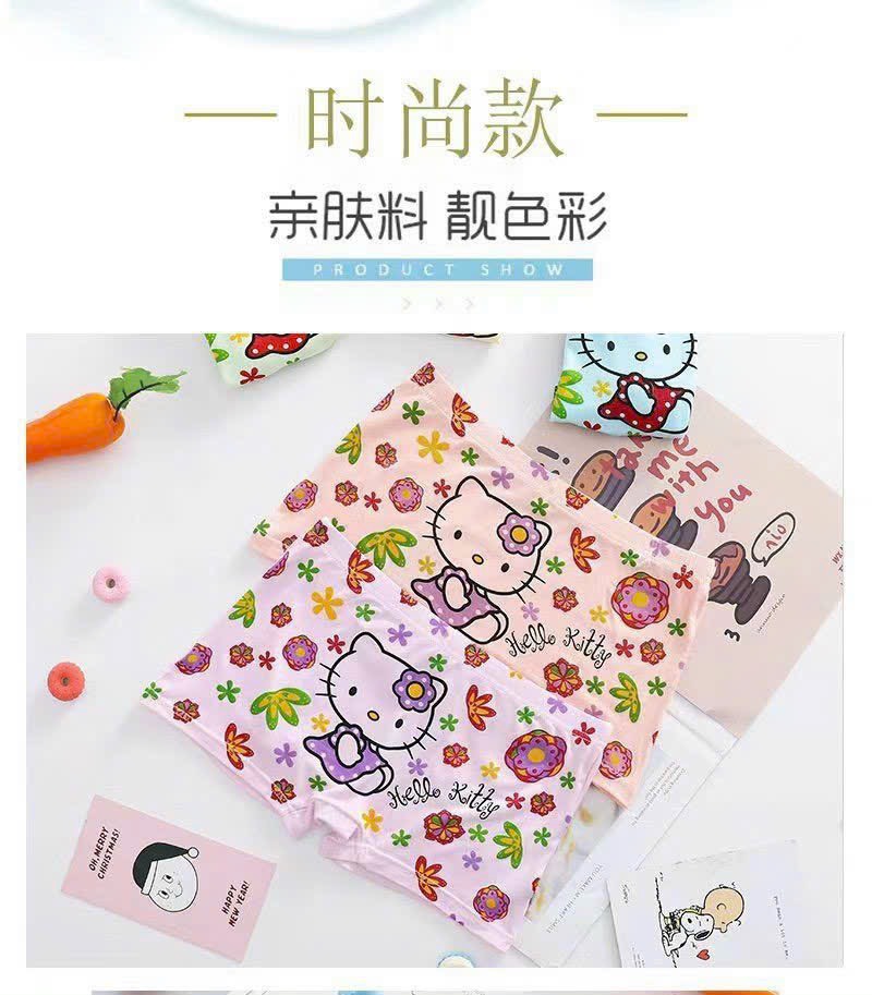 Quần đùi bé gái cotton từ 11-37kg dành cho bé gái