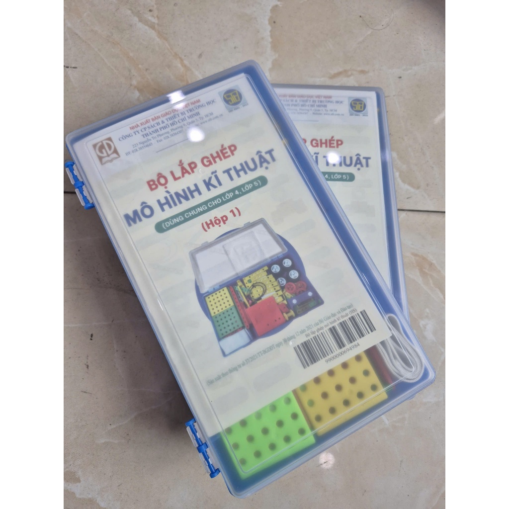 Bộ Lắp Ghép Mô Hình Kĩ Thuật - Dùng Chung Lớp 4, Lớp 5 (Hộp 1)