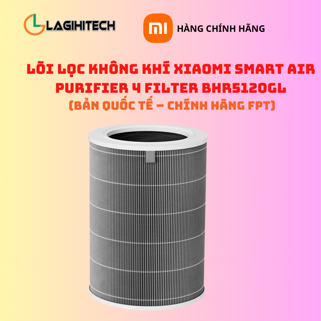 Lõi lọc thay thế Xiaomi Smart Air Purifier 4 Filter / Purifier 4 Lite Filter Bản Quốc Tế - Hàng Chính Hãng FPT