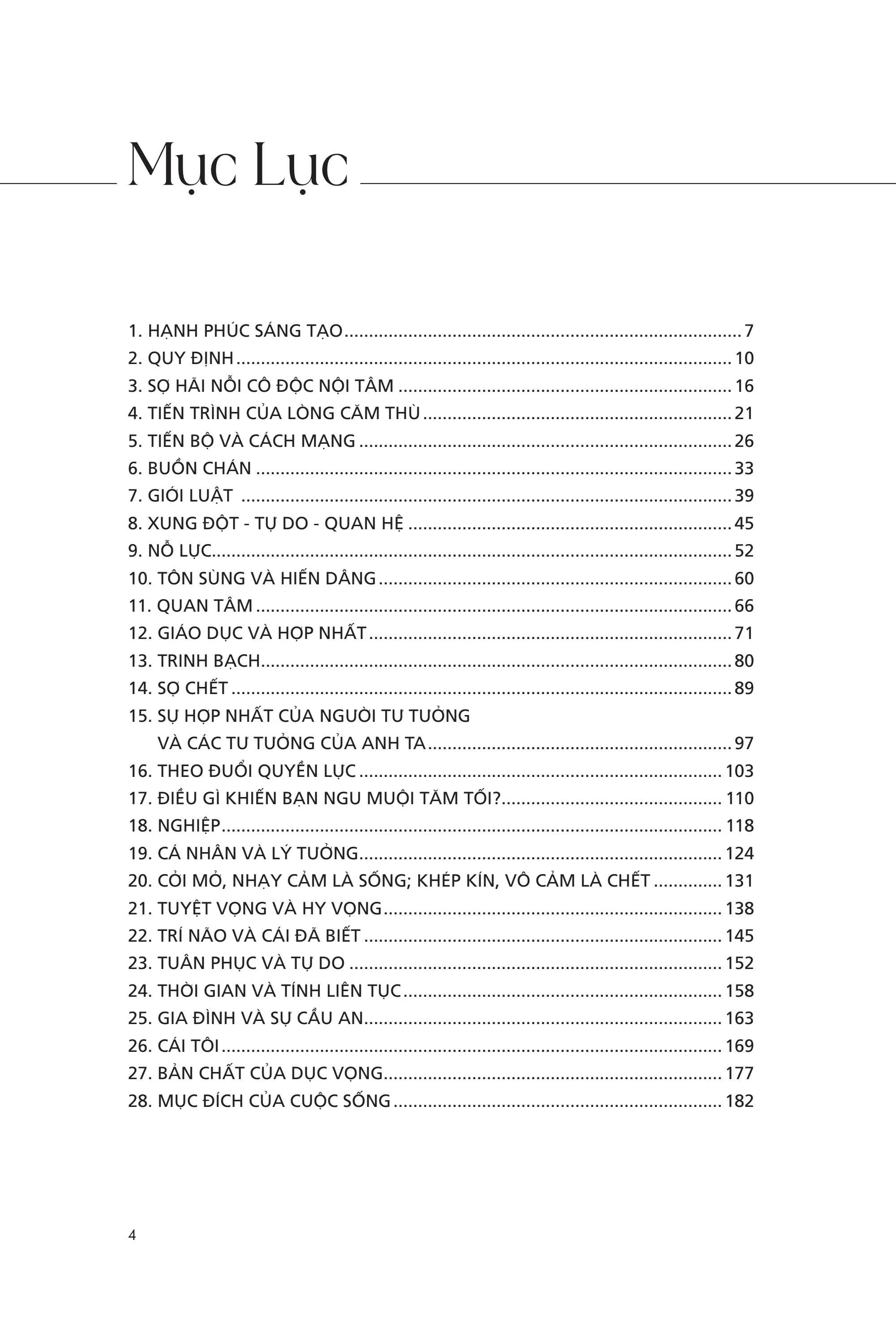 J.Krishnamurti Nói Về Đời Sống - Tập 2