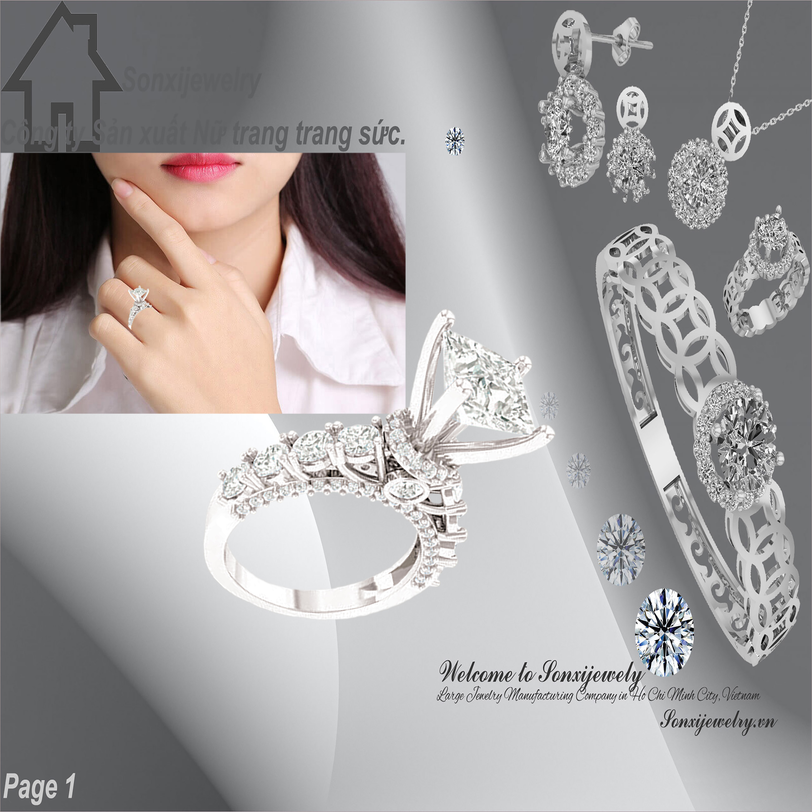 NHẪN NỮ HIỆN ĐẠI MẪU ĐẸP 710