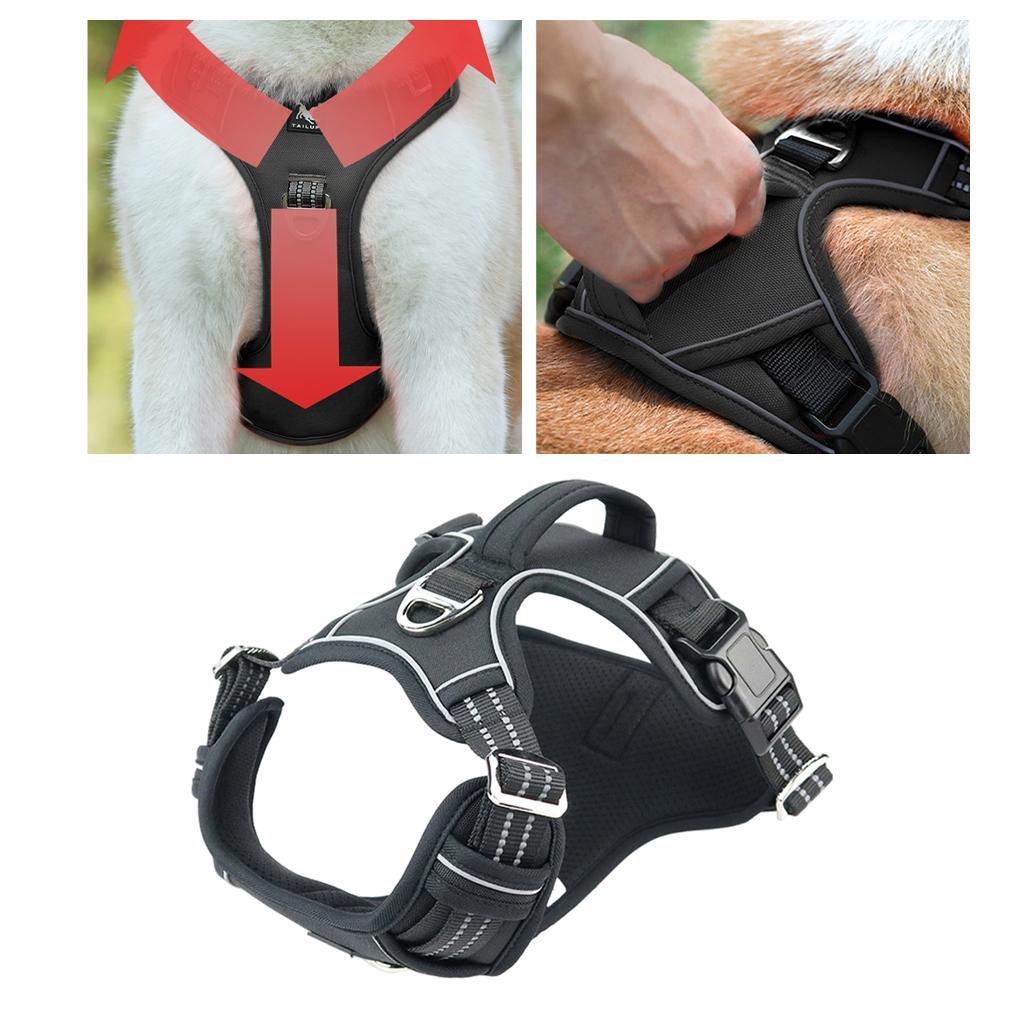Adjustable Pet  Vest Harness for M - L Dogs Walking