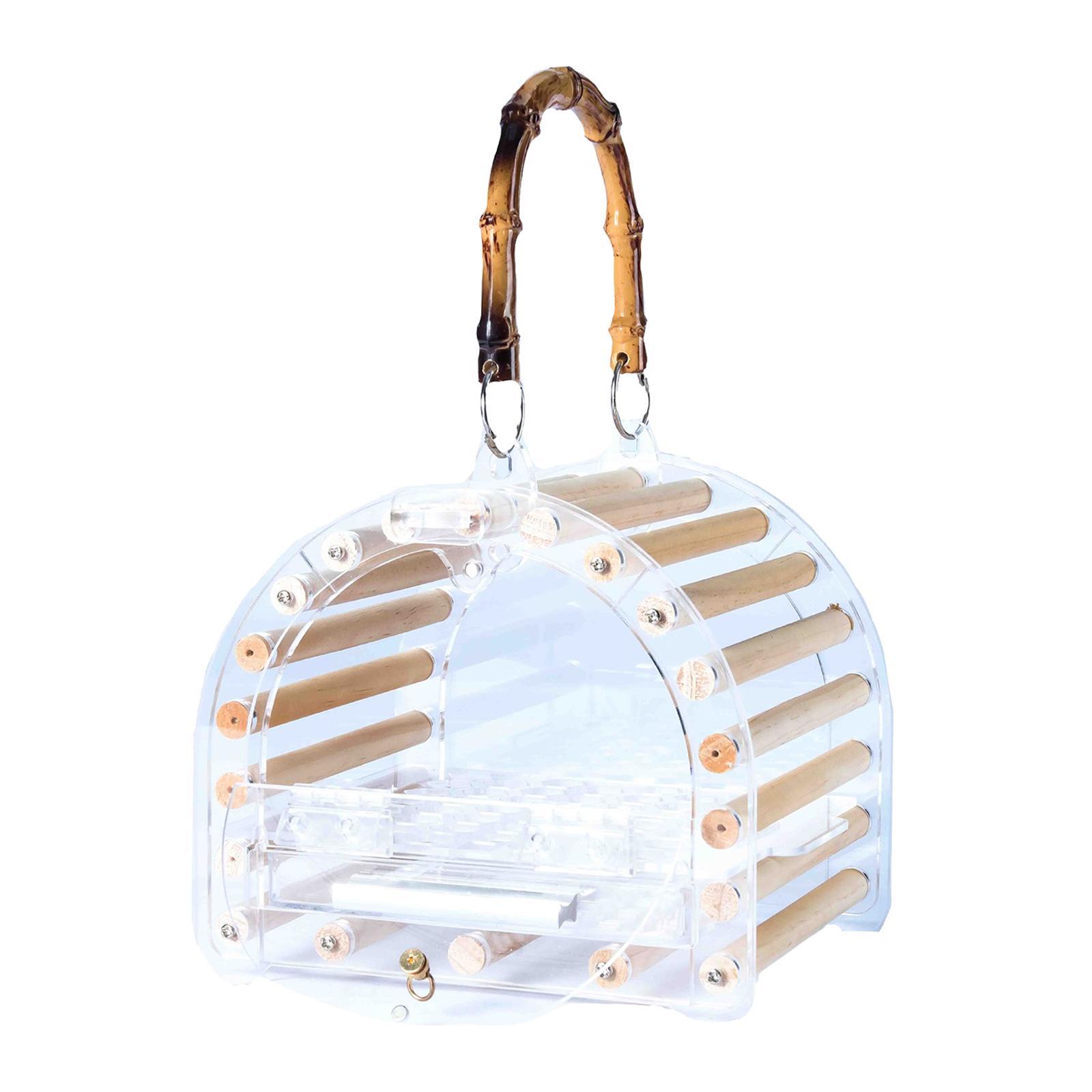 Bird Carrier Cage Pets Carrier Cage Cockatiel for Guinea Pig Finches Conures