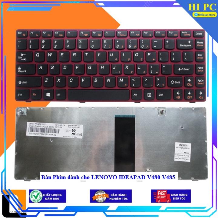 Bàn Phím dành cho LENOVO IDEAPAD V480 V485 - Hàng Nhập Khẩu