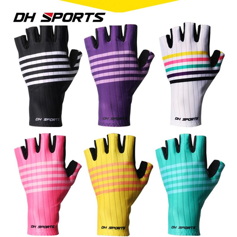 DH Thể Thao Chuyên Nghiệp Nam Nữ Ngón Găng Tay Xe Đạp MTB Đường Đi Găng Tay Câu Cá Chống Trơn Trượt Cắm Trại Đi Bộ Đường Dài Găng Tay nylon