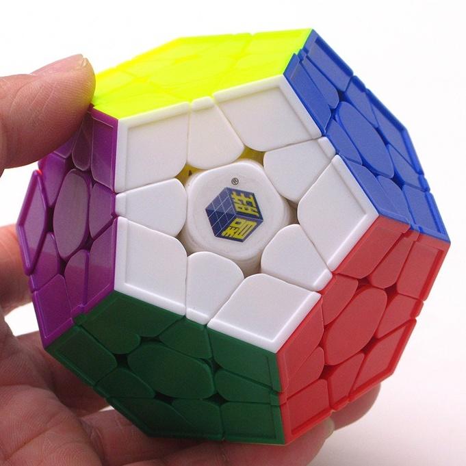 Rubik Megaminx QiYi QiHeng S Stickerless Rubik 12 Mặt Khối Lập Phương Rubik Biến Thể