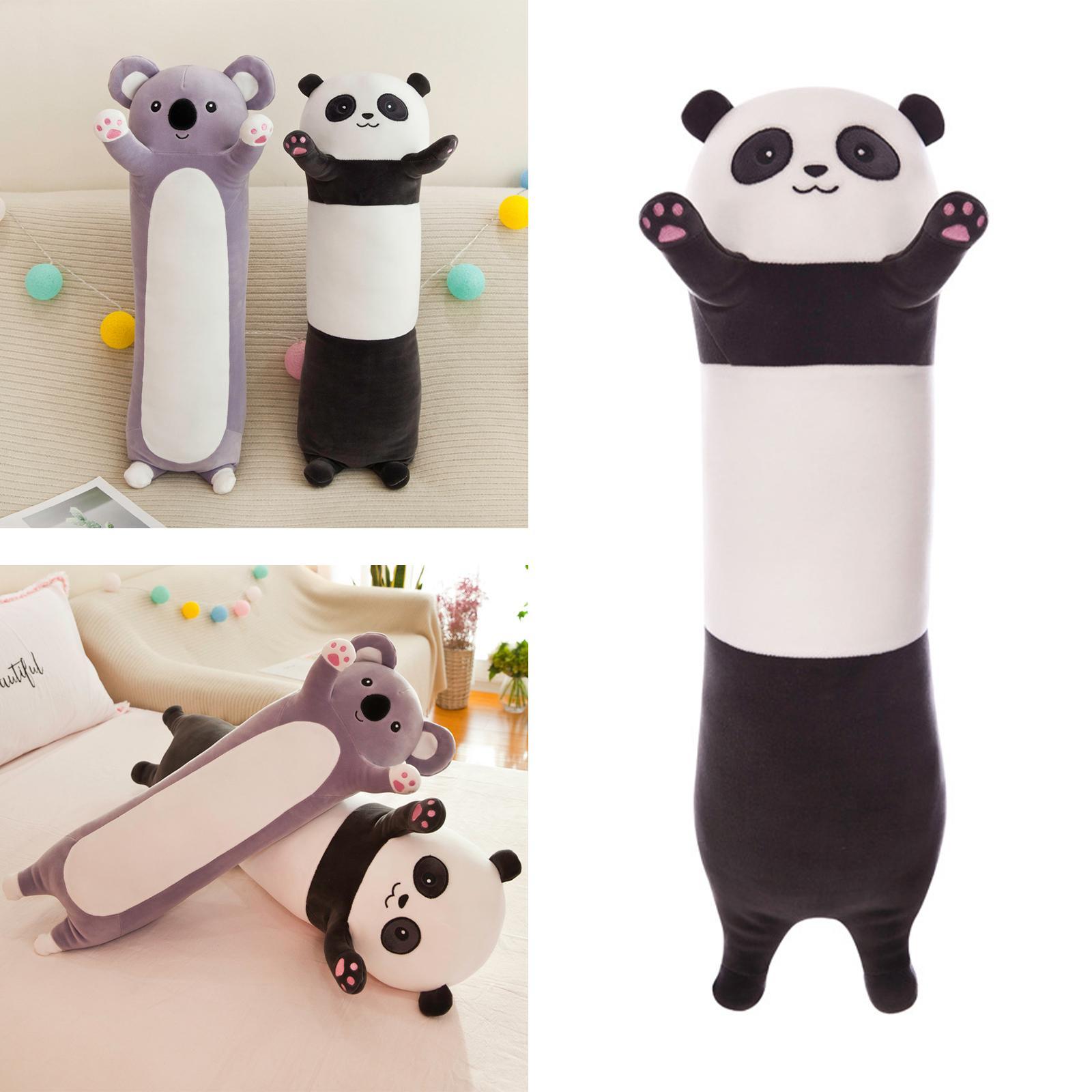 Cute Long Plush Pillow Children Cushion Toy for Bedroom Girlfriend Gifts Panda