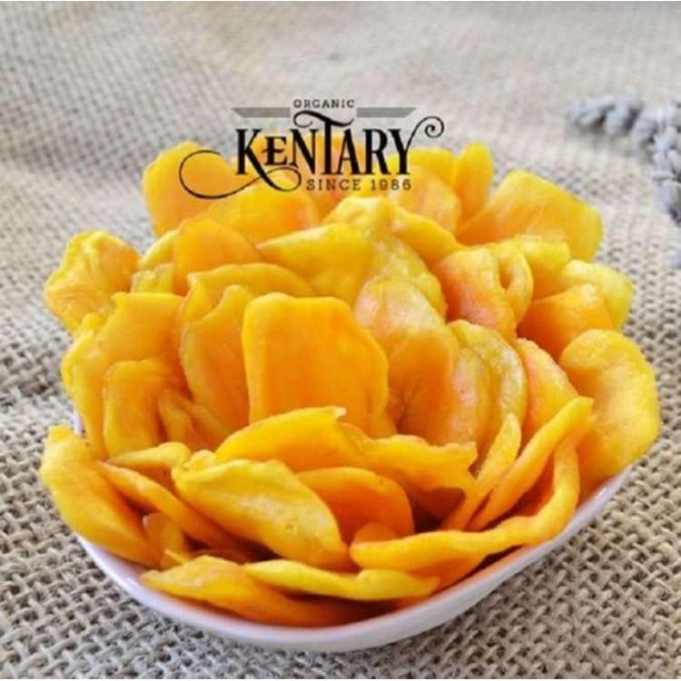 Mít Sấy Dẻo Không Đường Kentary 200gr Vị Ngọt Đậm Đà Không Chất Bảo Quản Giúp Bổ Máu, Đẹp Da - Túi 200g
