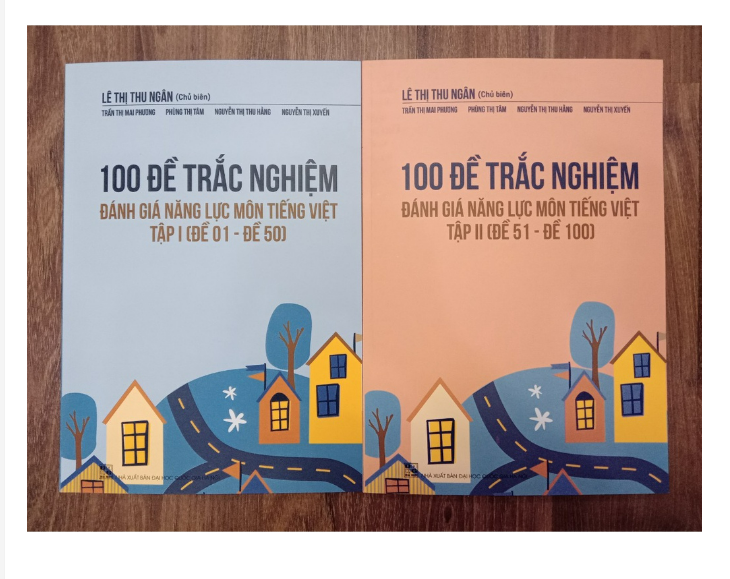 Sách - 100 Đề trắc nghiệm đánh giá năng lực Môn Tiếng Việt Tập I ( Đề 01 - Đề 50 )