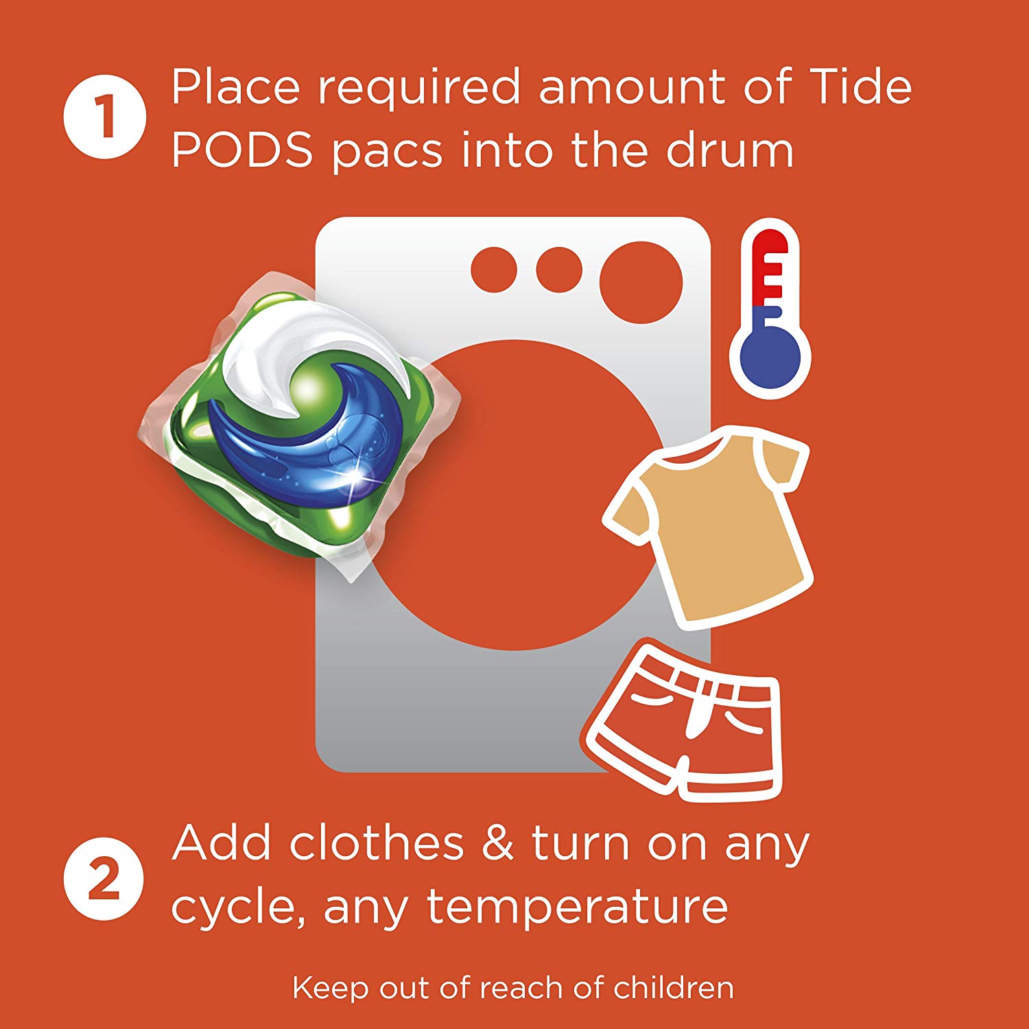 Bình viên giặt Tide Pods Plus Ultra Oxi 4in1 104 viên - Nhập khẩu Mỹ
