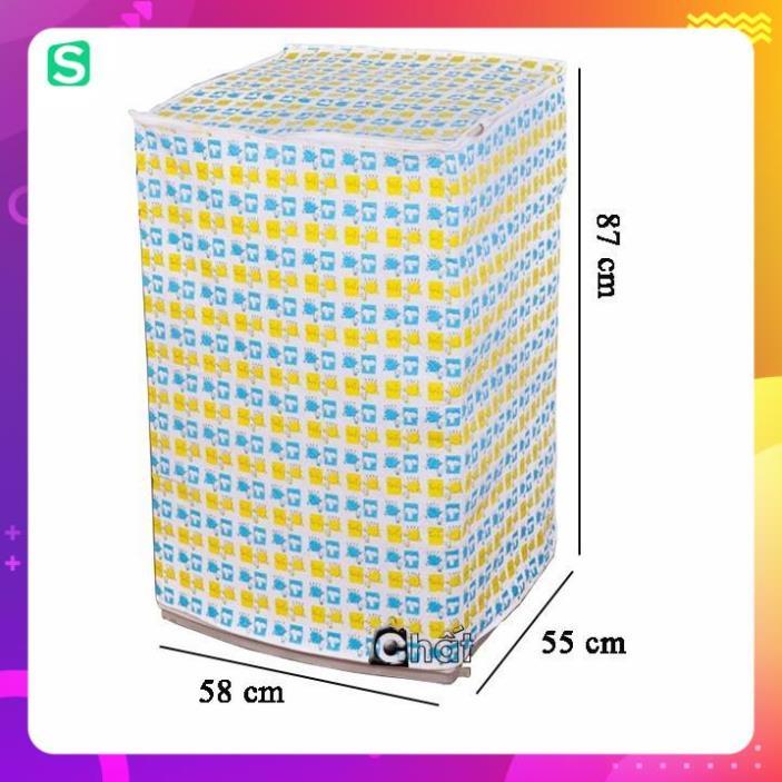 Vỏ bọc máy giặt cửa trên bền đẹp chống nước - vỏ bọc bảo vệ máy giặt - phụ kiện máy giặt