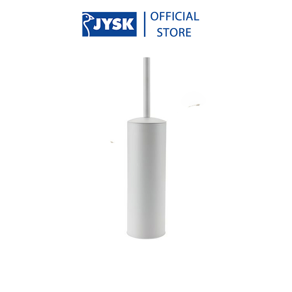 Chổi cọ toilet | JYSK Balsby | kim loại/nhựa PP | trắng | DK10xC43cm