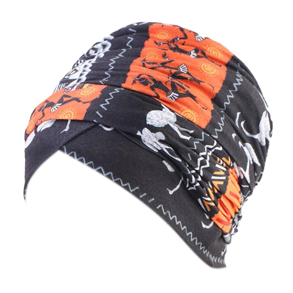 Ethnic Style Beanie Cap Hat Chemo Cap Skull Cap for Women
