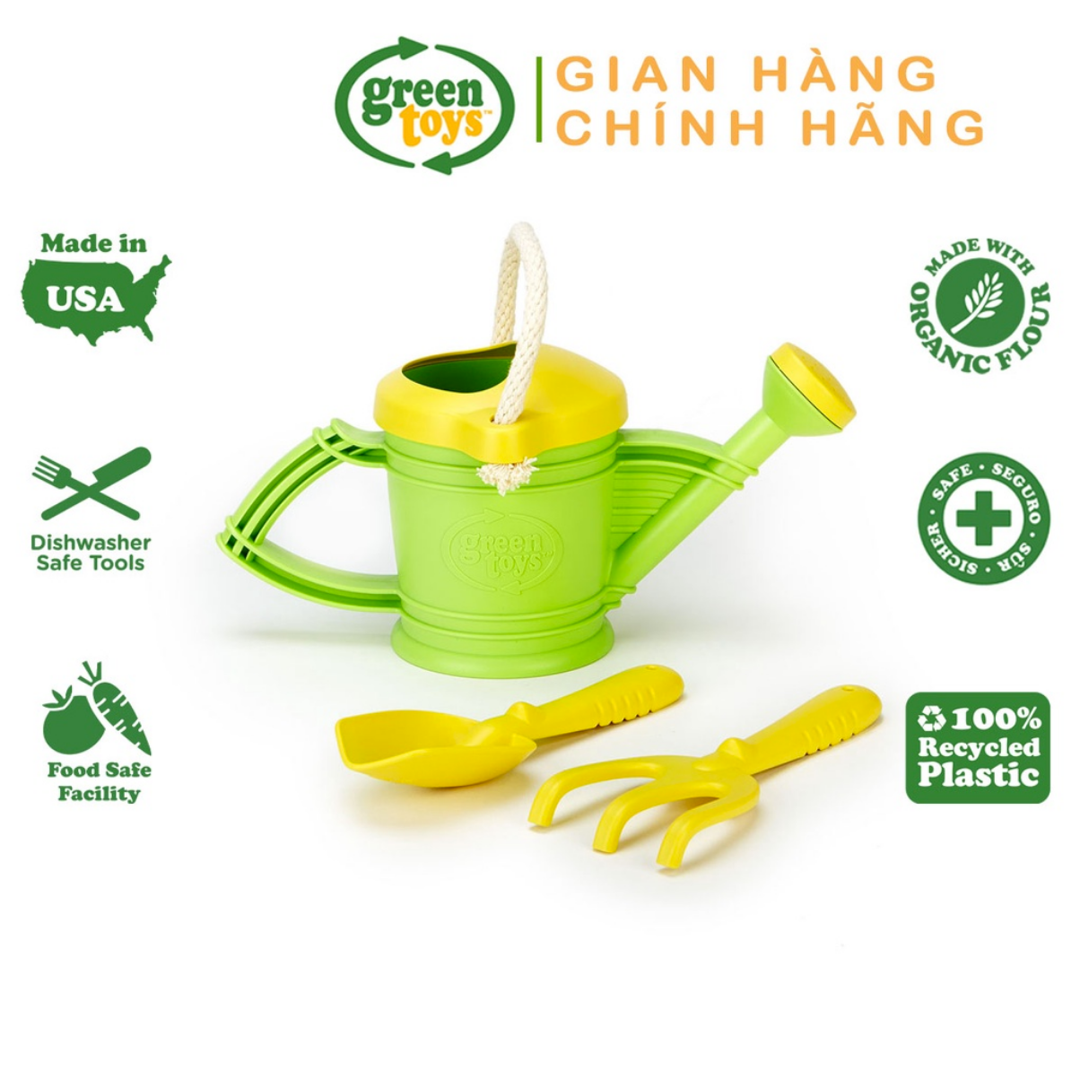 Bộ Đồ Chơi Tưới Nước Green Toys Cho Bé Từ 18 Tháng