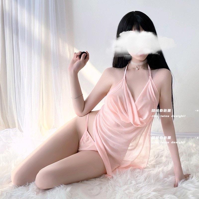 Che tên sản phẩm - Dưới 65kg Váy ngủ sexy ren lưới có độ giãn - cosplay sexy quyến rũ