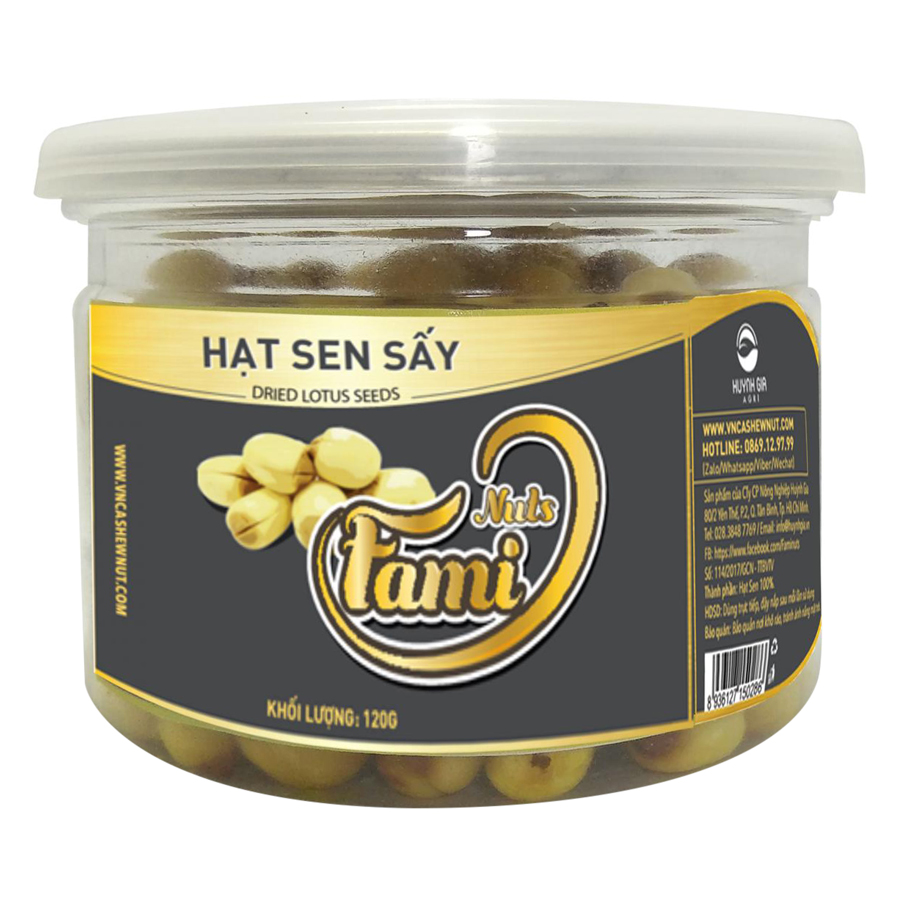 Hạt Sen Sấy Fami (120g)