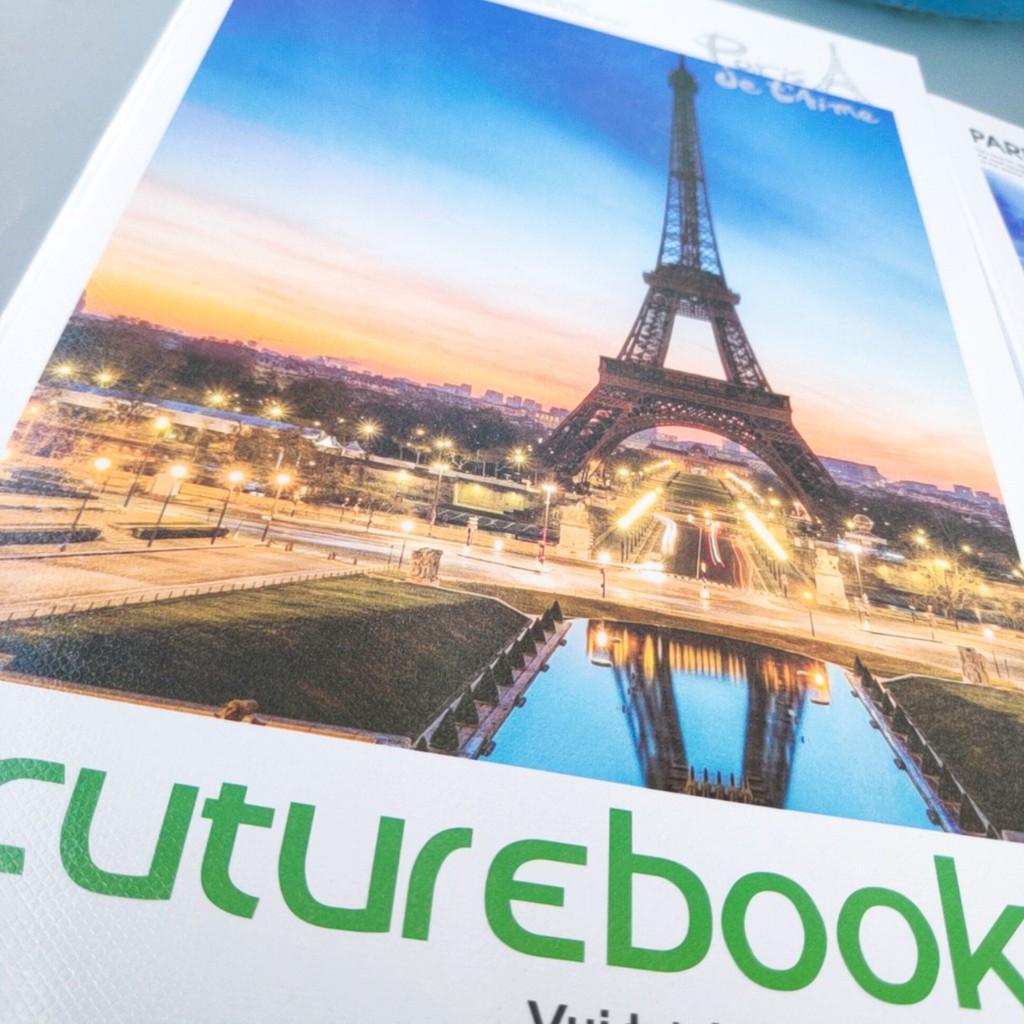 Vở Kẻ Ngang Futurebook Tháp Paris - 80/120Trang (25.2x17.3cm