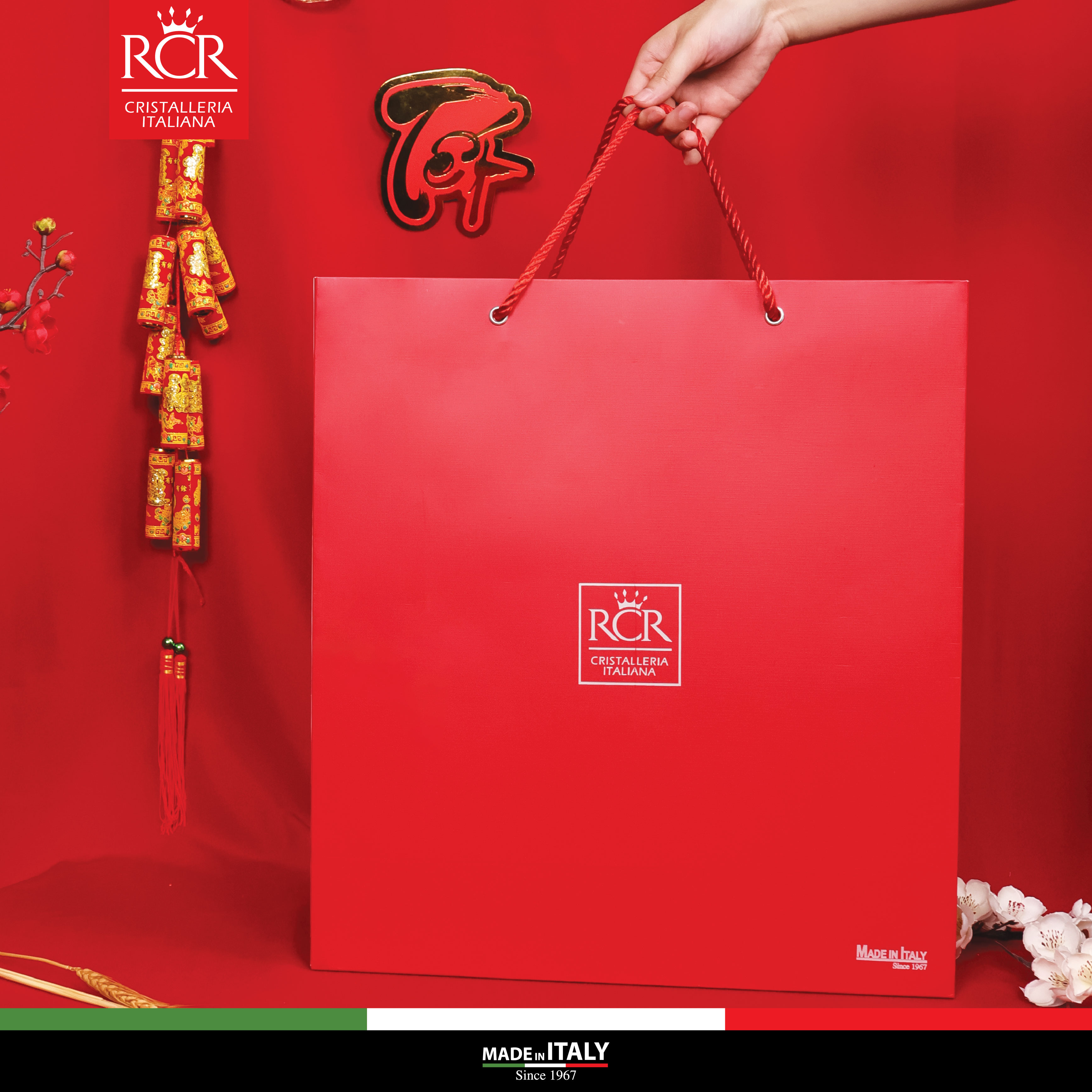 Bộ quà tặng RCR Ricco 01 Khay Melodia 30,5cm