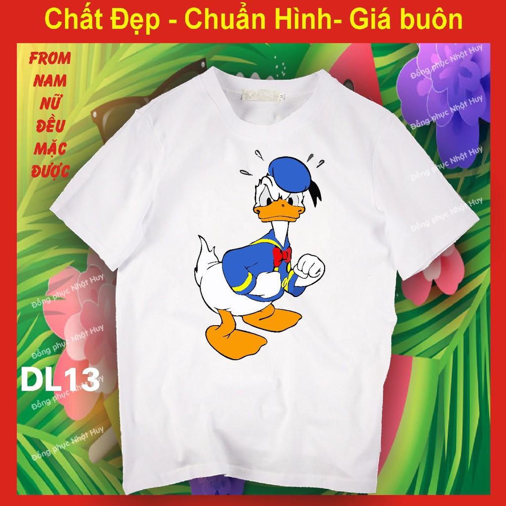 Áo thun vịt Donald DL13, phông , chất đẹp bao đổi trả