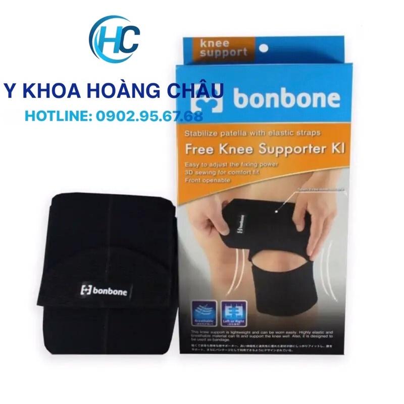 Đai hỗ trợ cố định đầu gối BONBONE (Nhập Khẩu Nhật Bản)