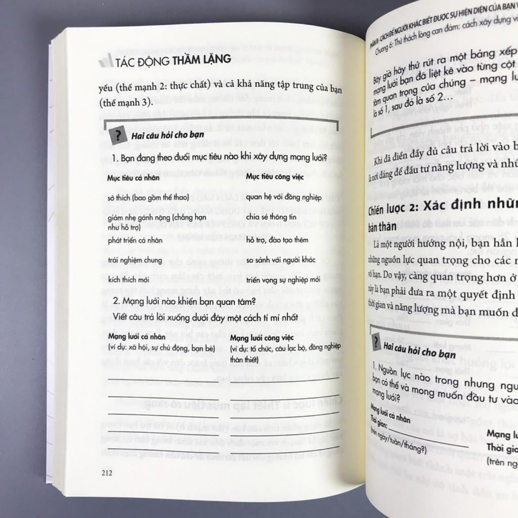 Sách: Tác Động Thầm Lặng - Sylvia Loehken