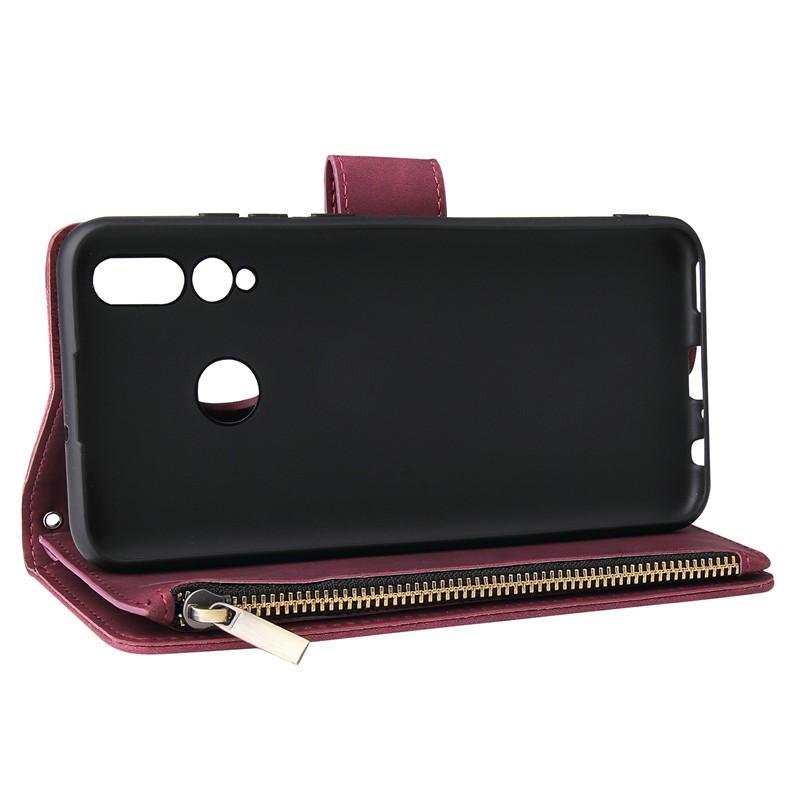 Bao Da Nắp Gập Có Ngăn Đựng Thẻ Đa Năng Cho Xiaomi Poco F2 Pro Redmi 8 8a Note 8 Pro Note 8t Note 7 Pro Note 7s Rem 7a