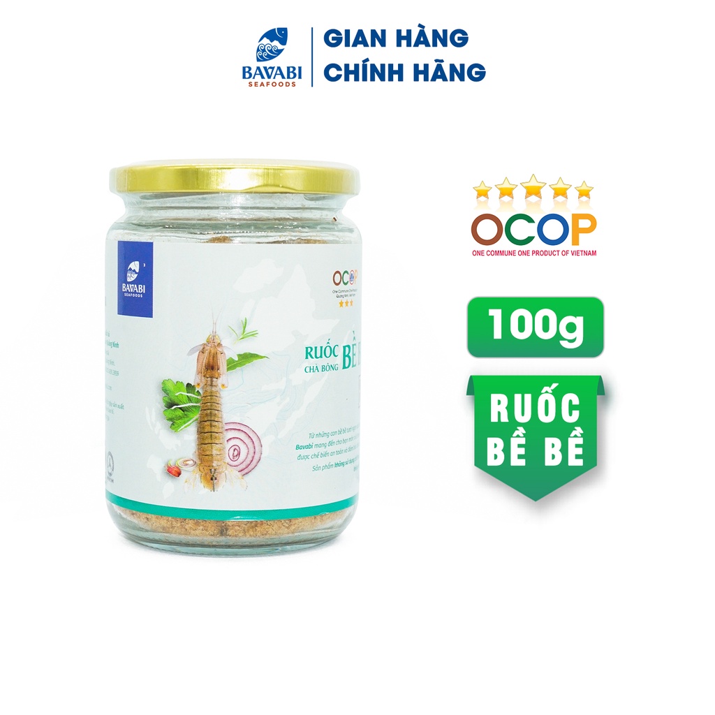 Ruốc Thịt Bề Bề BAVABI Hũ 100g | Đặc Sản Quảng Ninh, Đồ Ăn Dặm Cho Bé, Thực Phẩm Dinh Dưỡng, Không Mì Chính